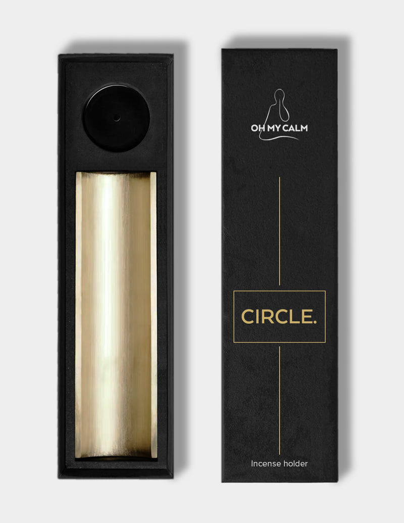 CIRCLE. 02 | Porte encens | Onyx noir